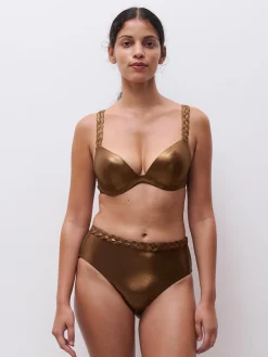 Chantelle SHAMAN Push up Bikinitop - Shadow Bronze