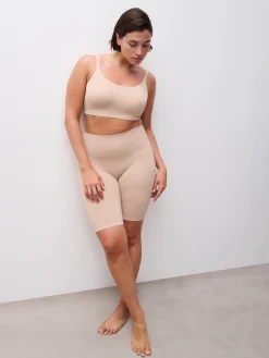 Chantelle SMOOTH COMFORT Smooth Comfort Shapewear - High waist Long Short - Clay Nude