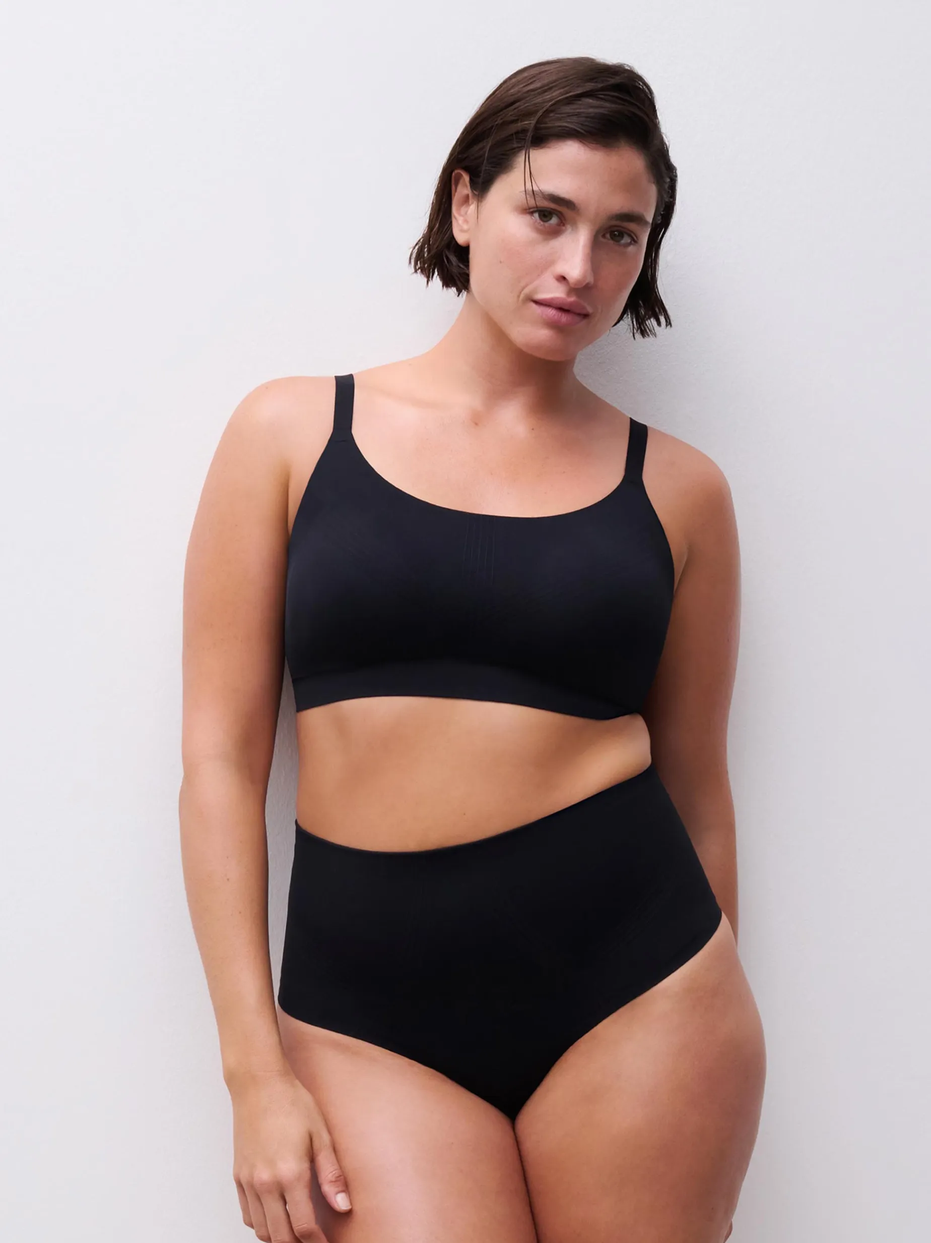 Chantelle SMOOTH COMFORT Smooth Comfort Shapewear - High waist Thong - Zwart