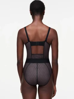 Chantelle SMOOTH LINES Body - Zwart / Beige