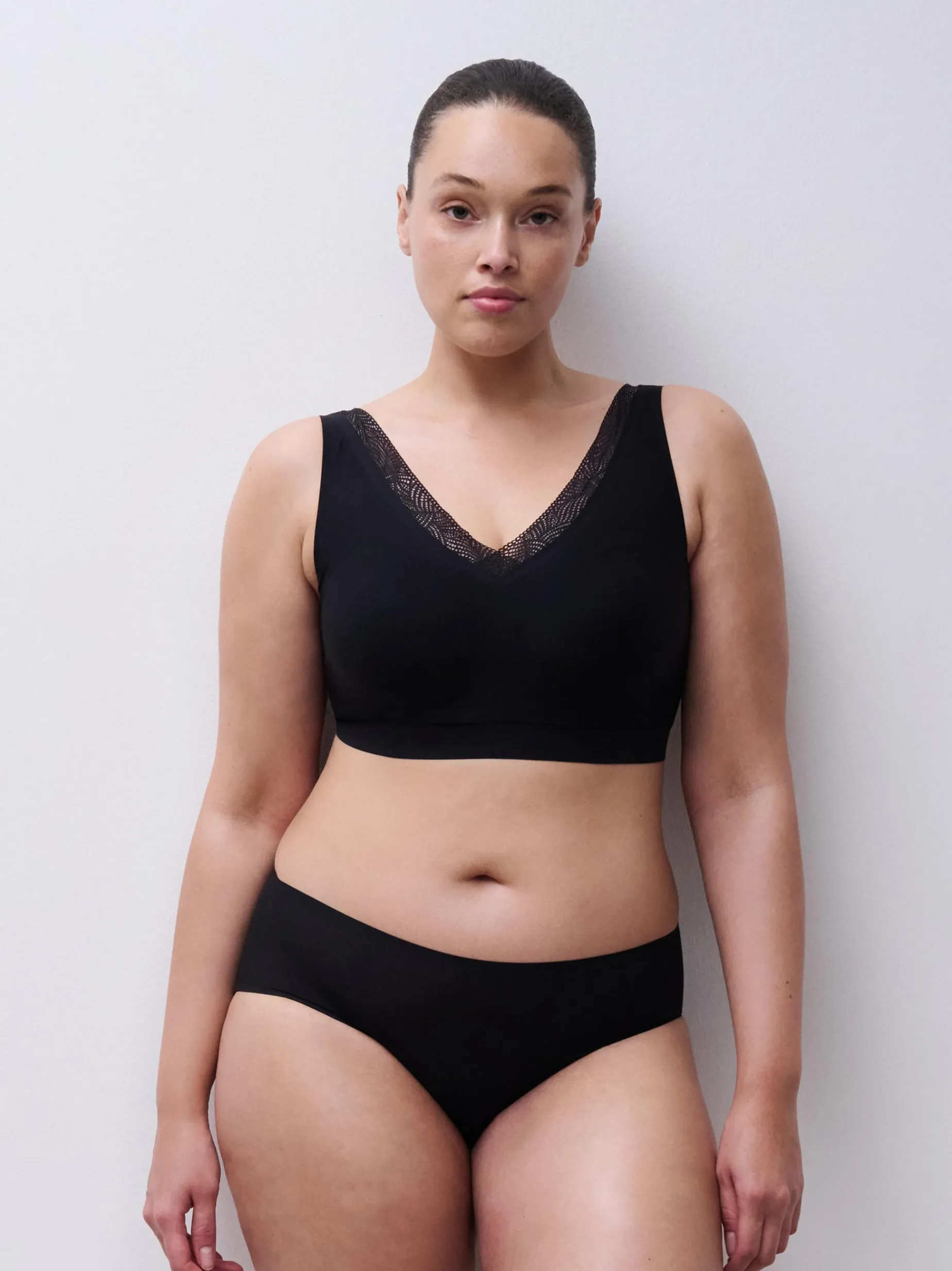 Chantelle Softstretch Beugelloze top - Zwart