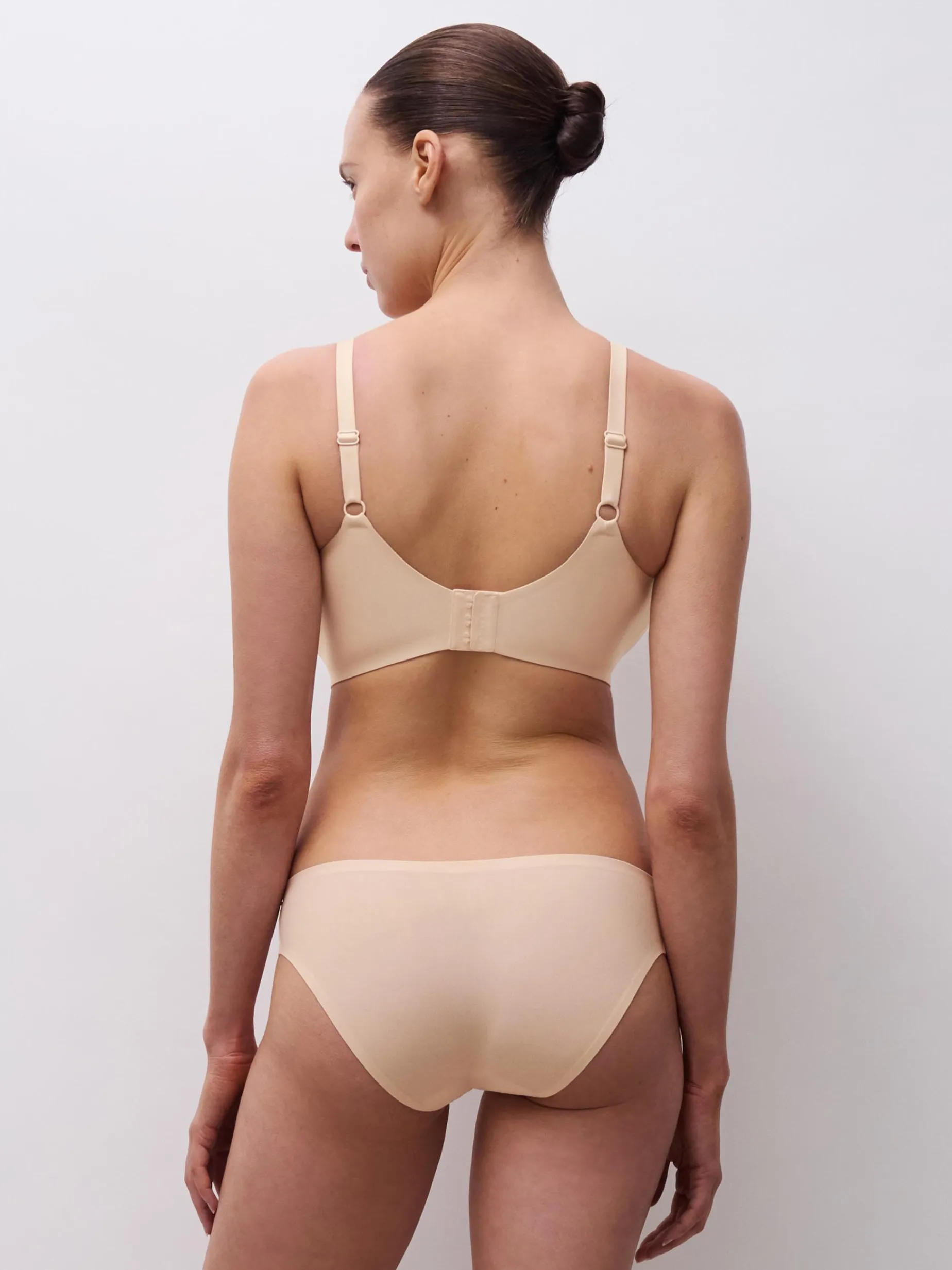 Chantelle SOFTSTRETCH POWER V-neck top - Goudkleurig Beige
