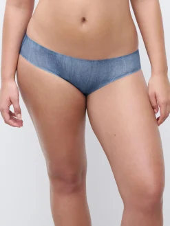 Chantelle Softstretch Slip - Blue Denim Print