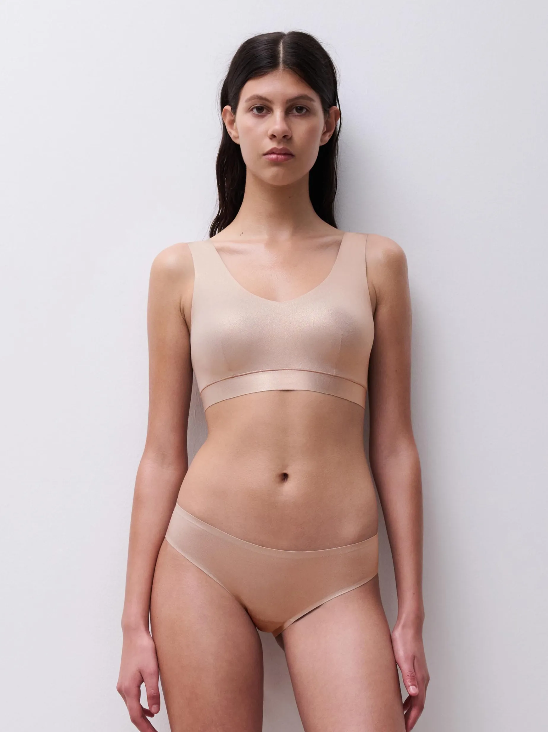 Chantelle Softstretch Softstretch V-neck Top - Golden Glow