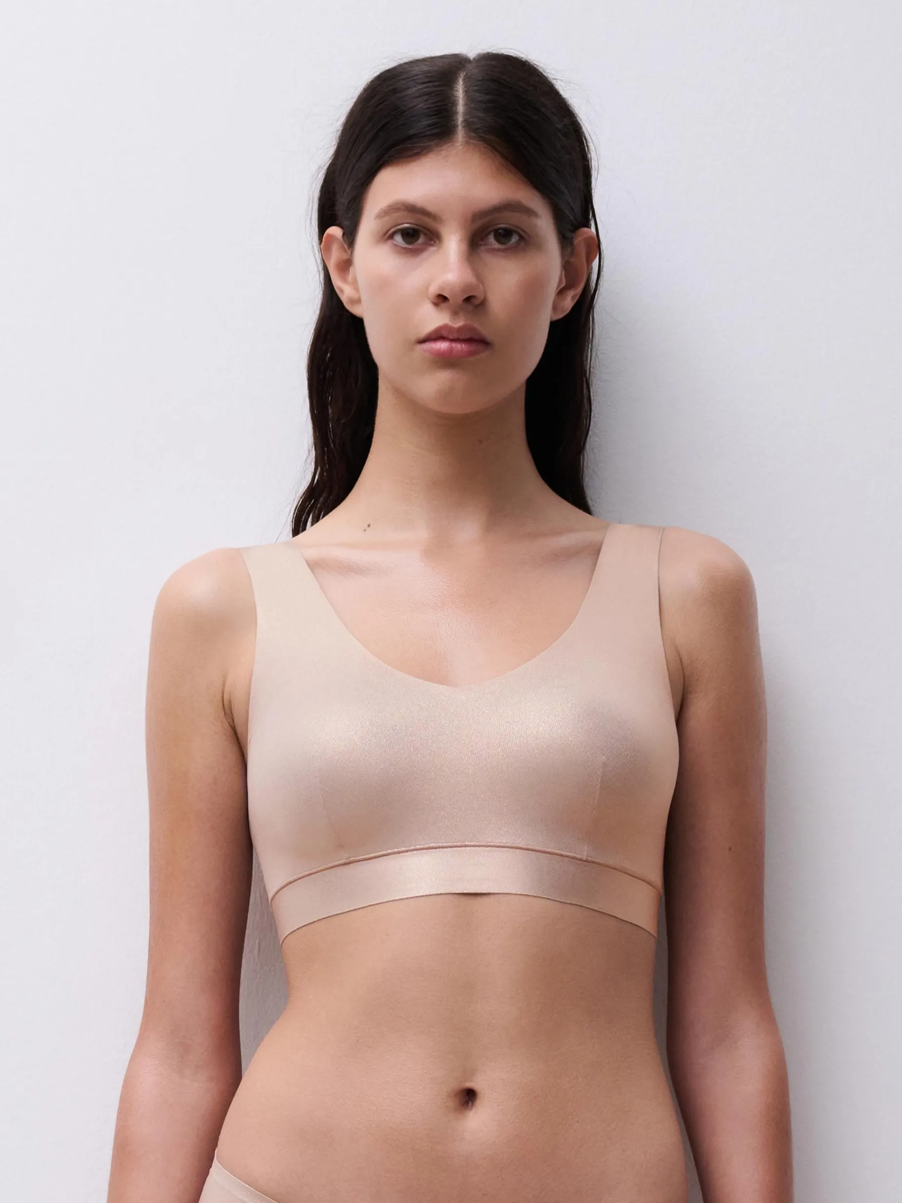 Chantelle Softstretch Softstretch V-neck Top - Golden Glow
