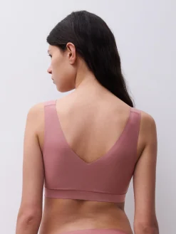 Chantelle Softstretch Softstretch V-neck Top - Rose des bois