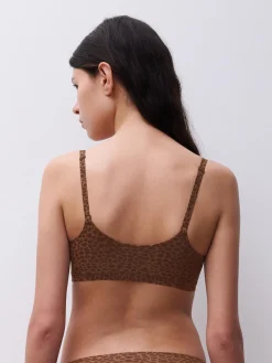 Chantelle Softstretch Softstretch Padded Bralette - Wild Brown