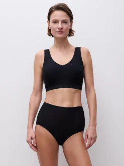 Chantelle Softstretch V-neck top - Zwart