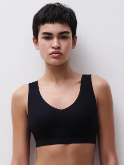 Chantelle Softstretch V-neck top - Zwart