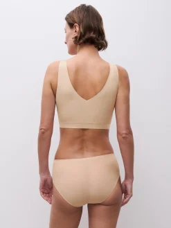 Chantelle Softstretch V-neck top - Beige