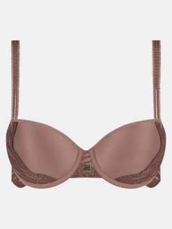 Chantelle Vibe T-shirt BH - Cinnamon Lurex