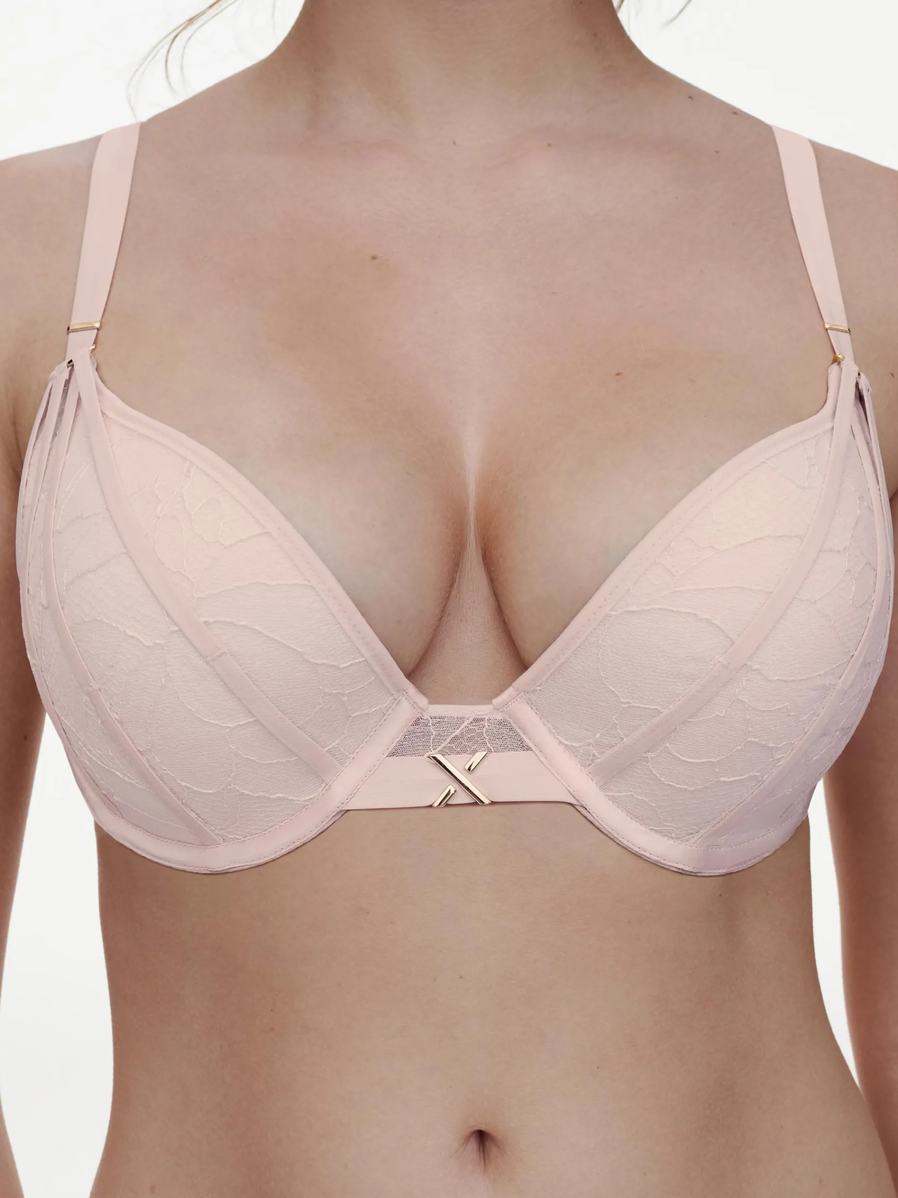 CHANTELLE X XQUISITE Beugel BH - Taffeta Pink
