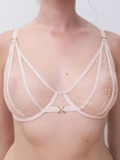 CHANTELLE X XQUISITE Niet Voorgevormde Beugel BH - Taffeta Pink