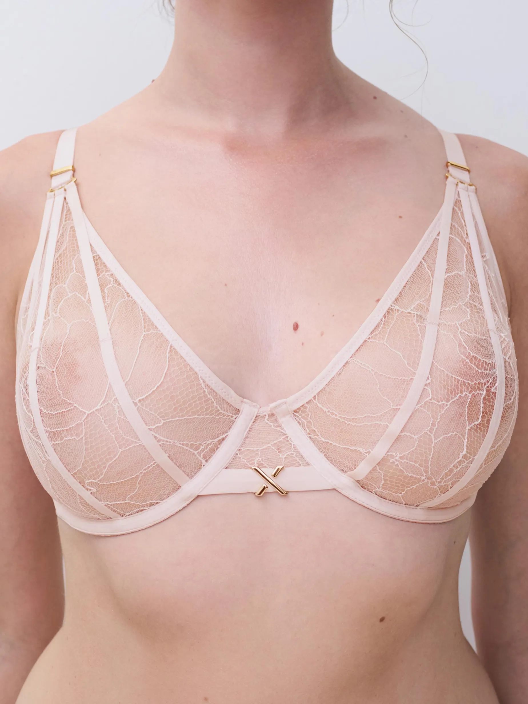 CHANTELLE X XQUISITE Niet Voorgevormde Beugel BH - Taffeta Pink