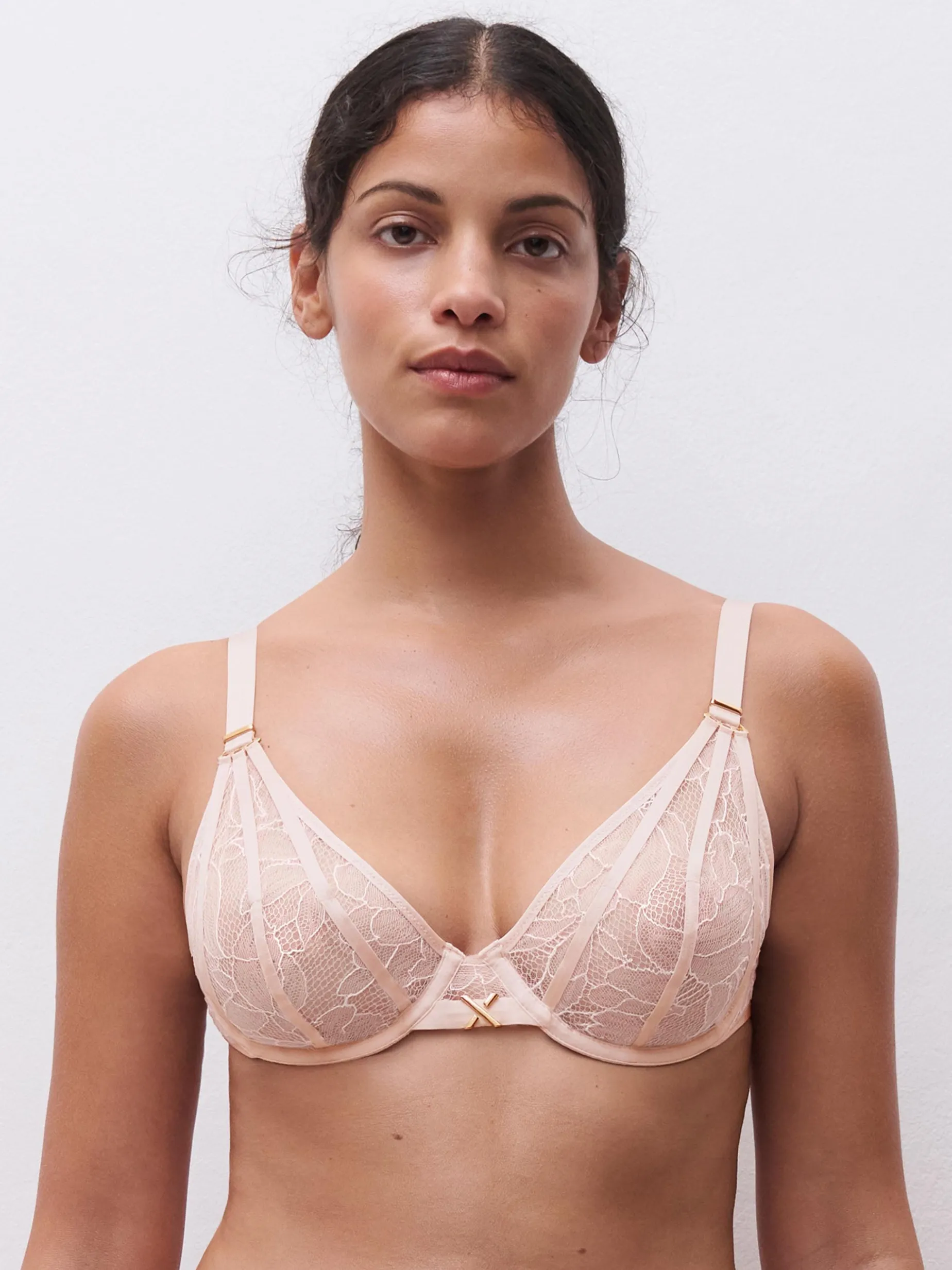 CHANTELLE X XQUISITE Niet Voorgevormde Beugel BH - Taffeta Pink