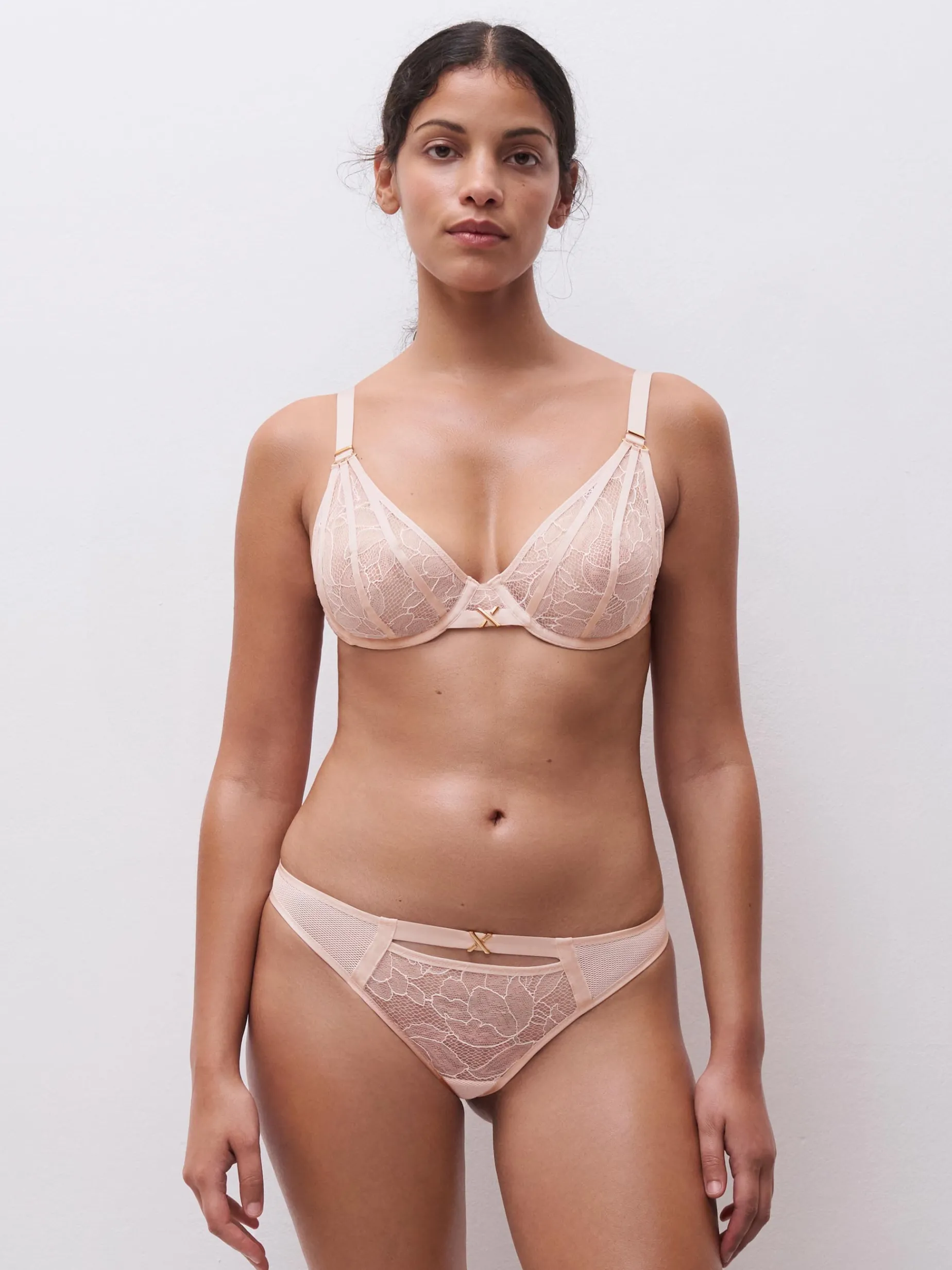 CHANTELLE X XQUISITE Niet Voorgevormde Beugel BH - Taffeta Pink