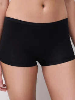Femilet Basic Cotton Boxer Midi - Zwart