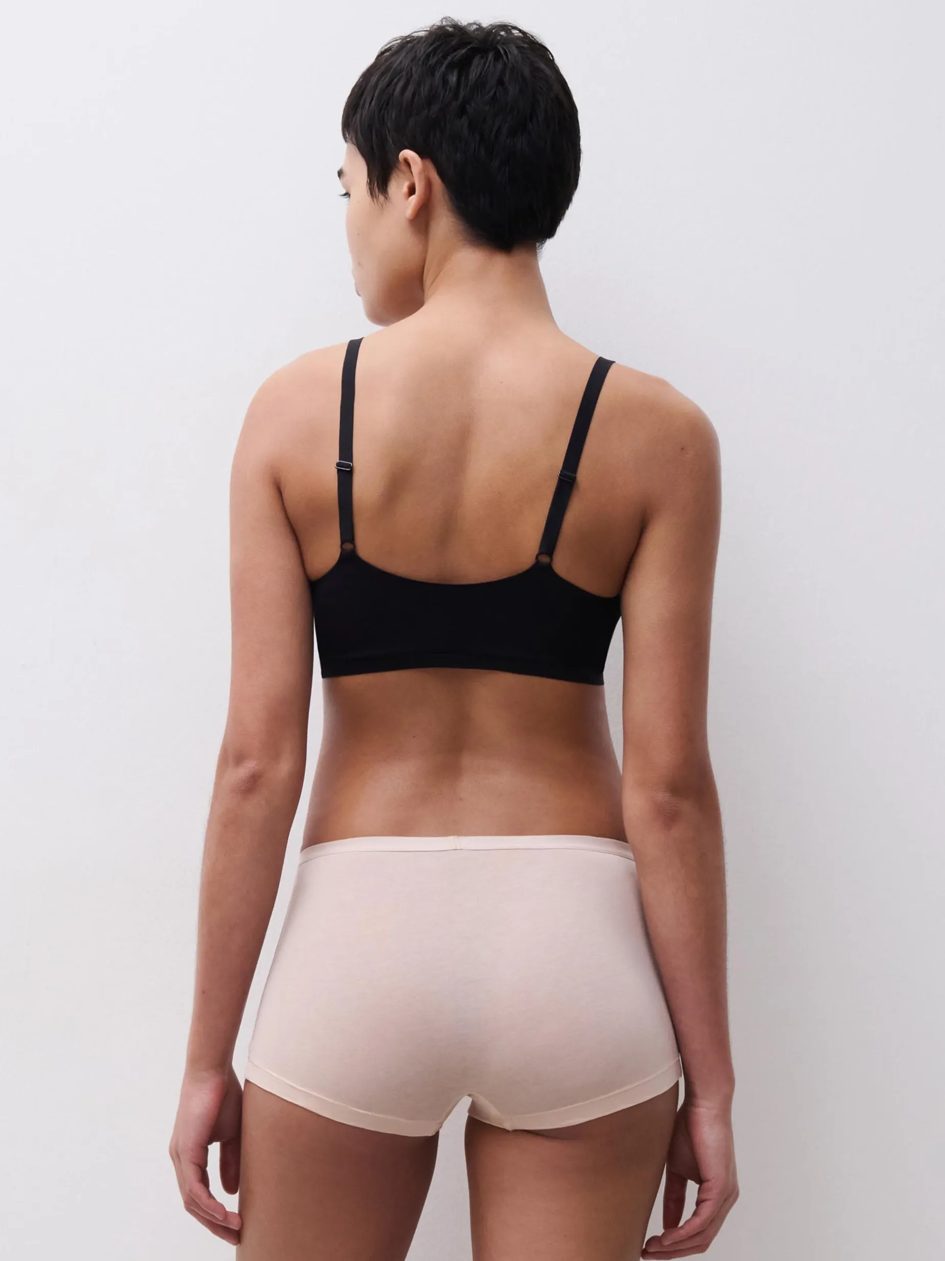 Femilet Basic Cotton Boxer Midi - Beige