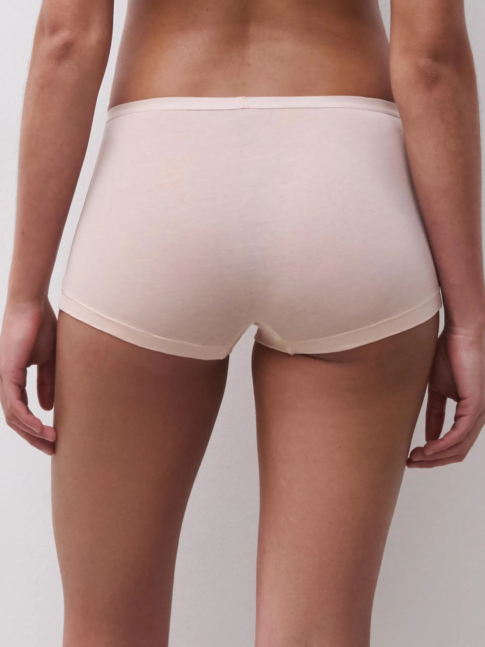Femilet Basic Cotton Boxer Midi - Beige