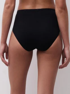Femilet Basic Cotton Midi - Zwart