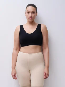 Femilet Basic Lace Long Short - Beige