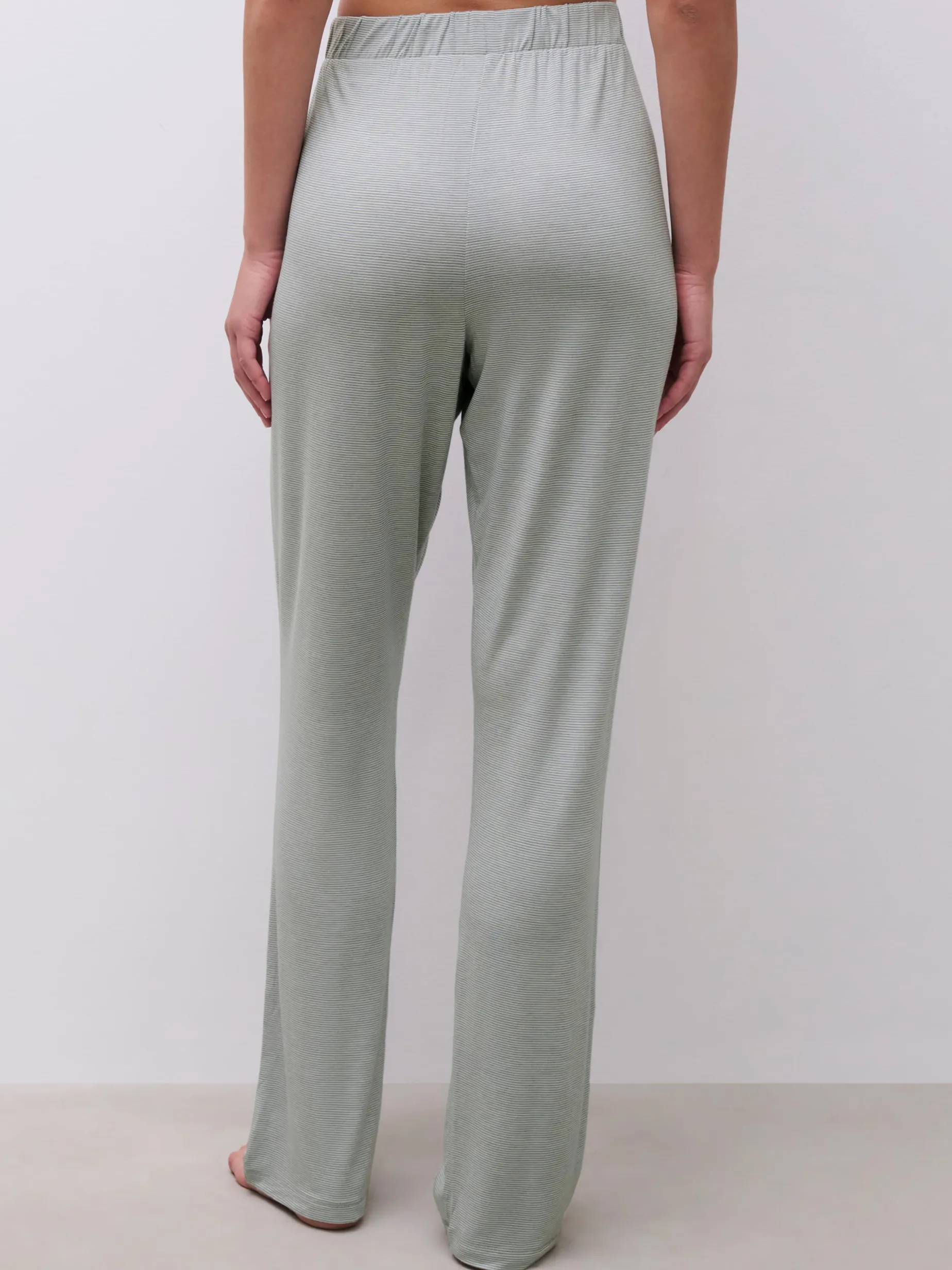 Femilet CHELSEA Lange broek - Oil blue / Egret