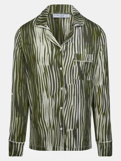 Femilet DAISY Top lange mouw - Green Lines
