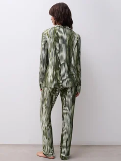 Femilet DAISY Top lange mouw - Green Lines