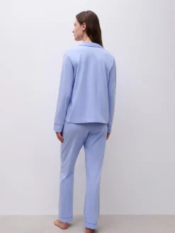 Femilet DELILAH Lange broek - Lilac Blue