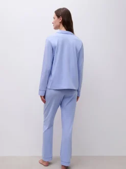 Femilet DELILAH Lange broek - Lilac Blue
