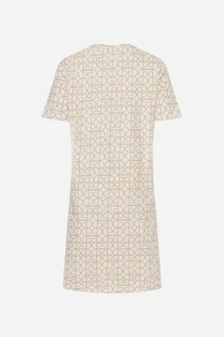 Femilet ELLIE Nachthemd korte mouw - Beige Curves