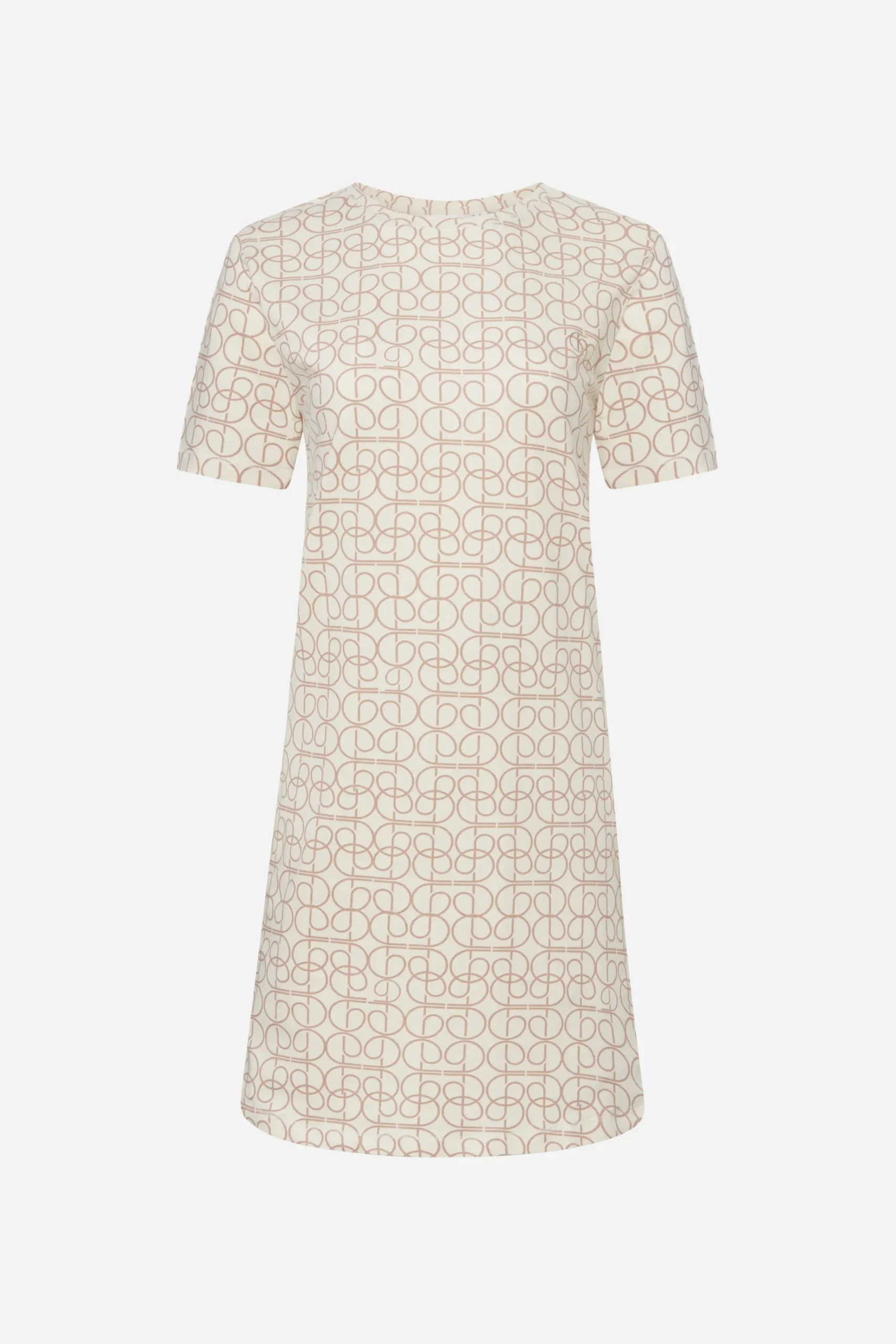 Femilet ELLIE Nachthemd korte mouw - Beige Curves