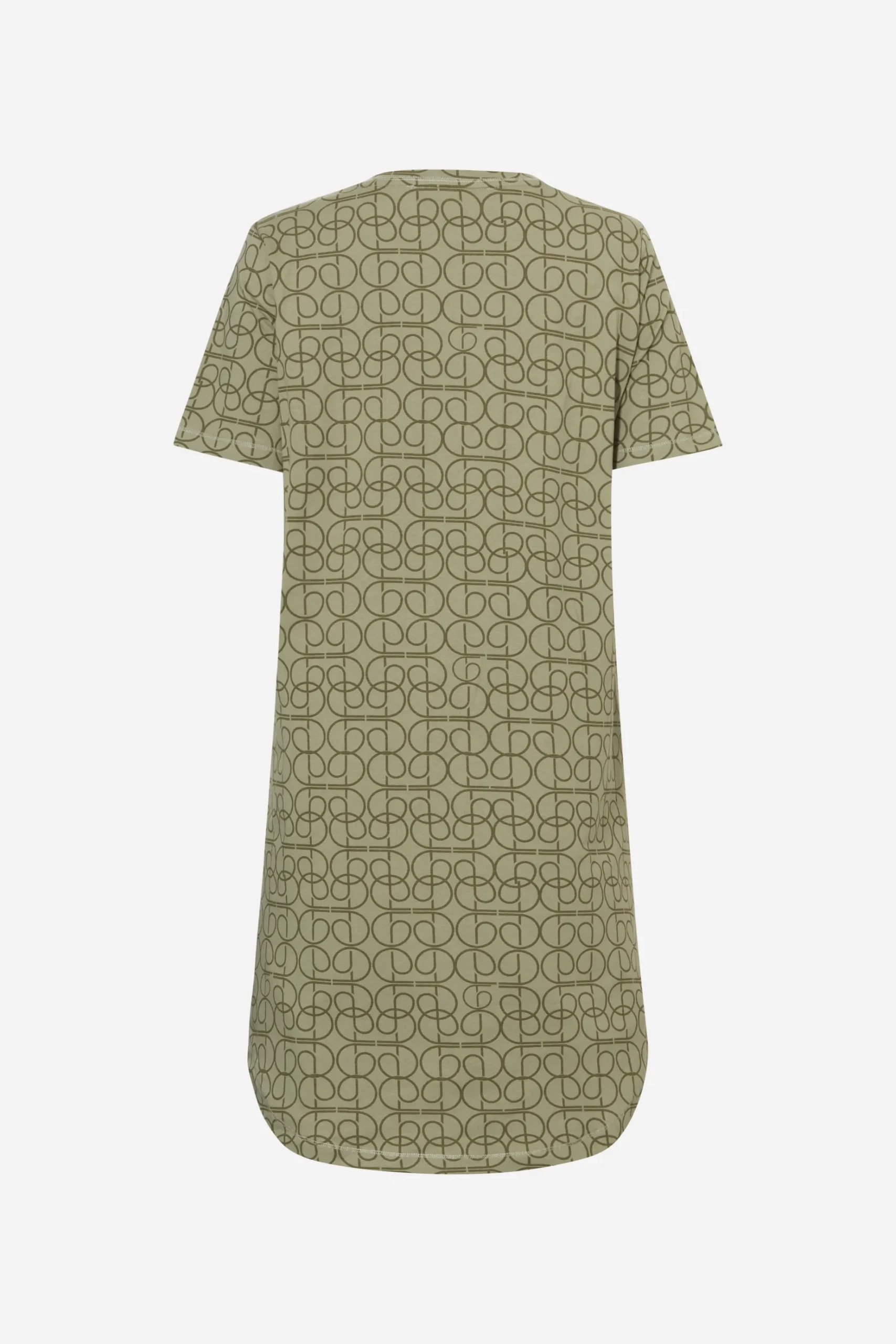 Femilet ELLIE Nachthemd korte mouw - Green Curves