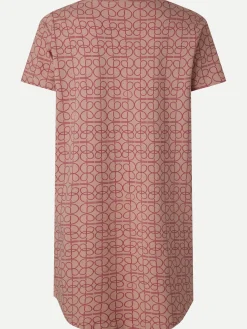 Femilet ELLIE Nachthemd korte mouw - Pink Arabesque