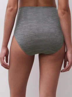 Femilet Juliana Hoge taille slip - 100% Merino wol - Heather grey