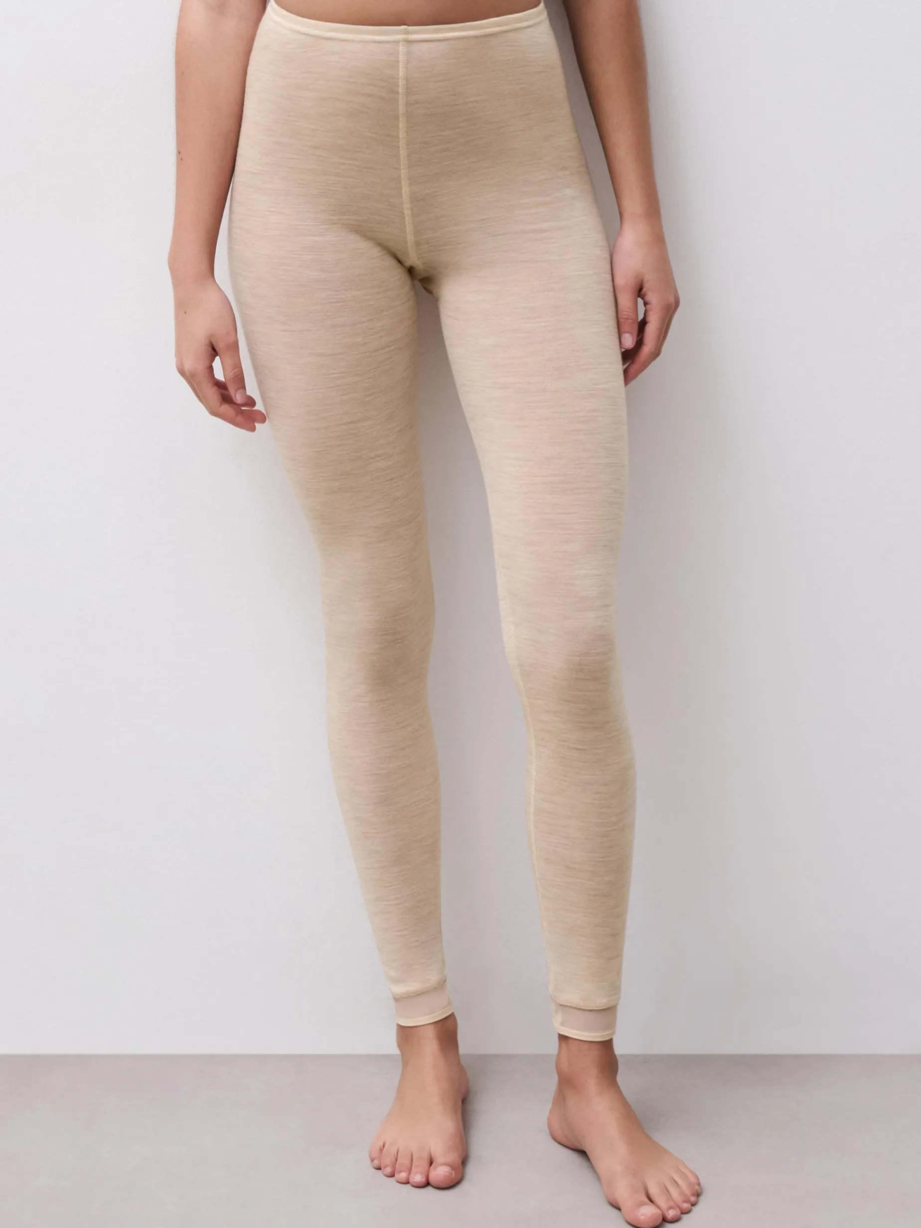 Femilet Juliana Juliana Legging - 100% Merino wol - Heather nude