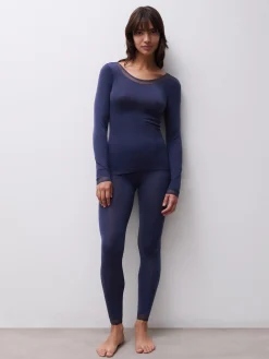 Femilet Juliana Juliana Legging - 100% Merino wol - Donkerblauw