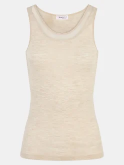 Femilet Juliana Juliana Singlet - 100% Merino wol - Heather nude
