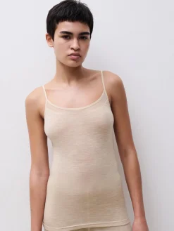 Femilet Juliana Juliana Singlet - 100% Merino wol - Heather nude