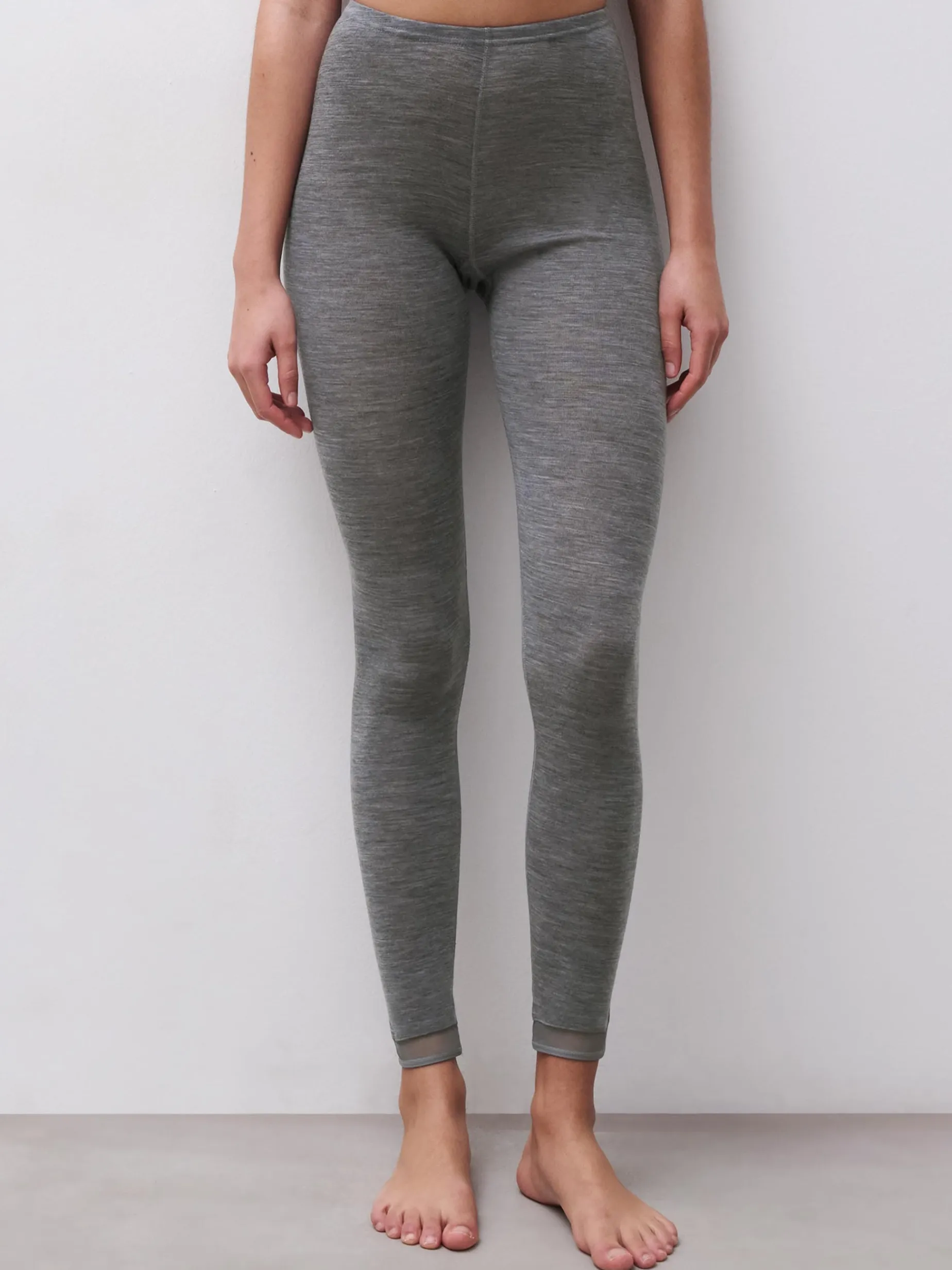 Femilet Juliana Legging - 100% Merino wol - Heather grey