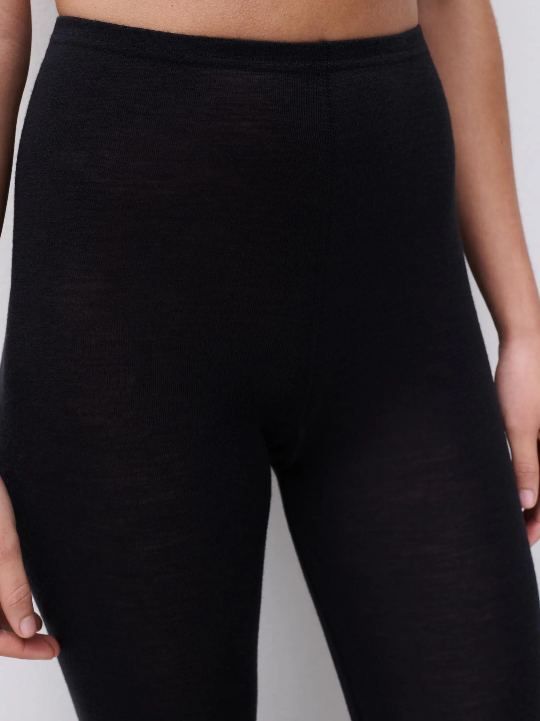 Femilet Juliana Legging - 100% Merino wol - Zwart