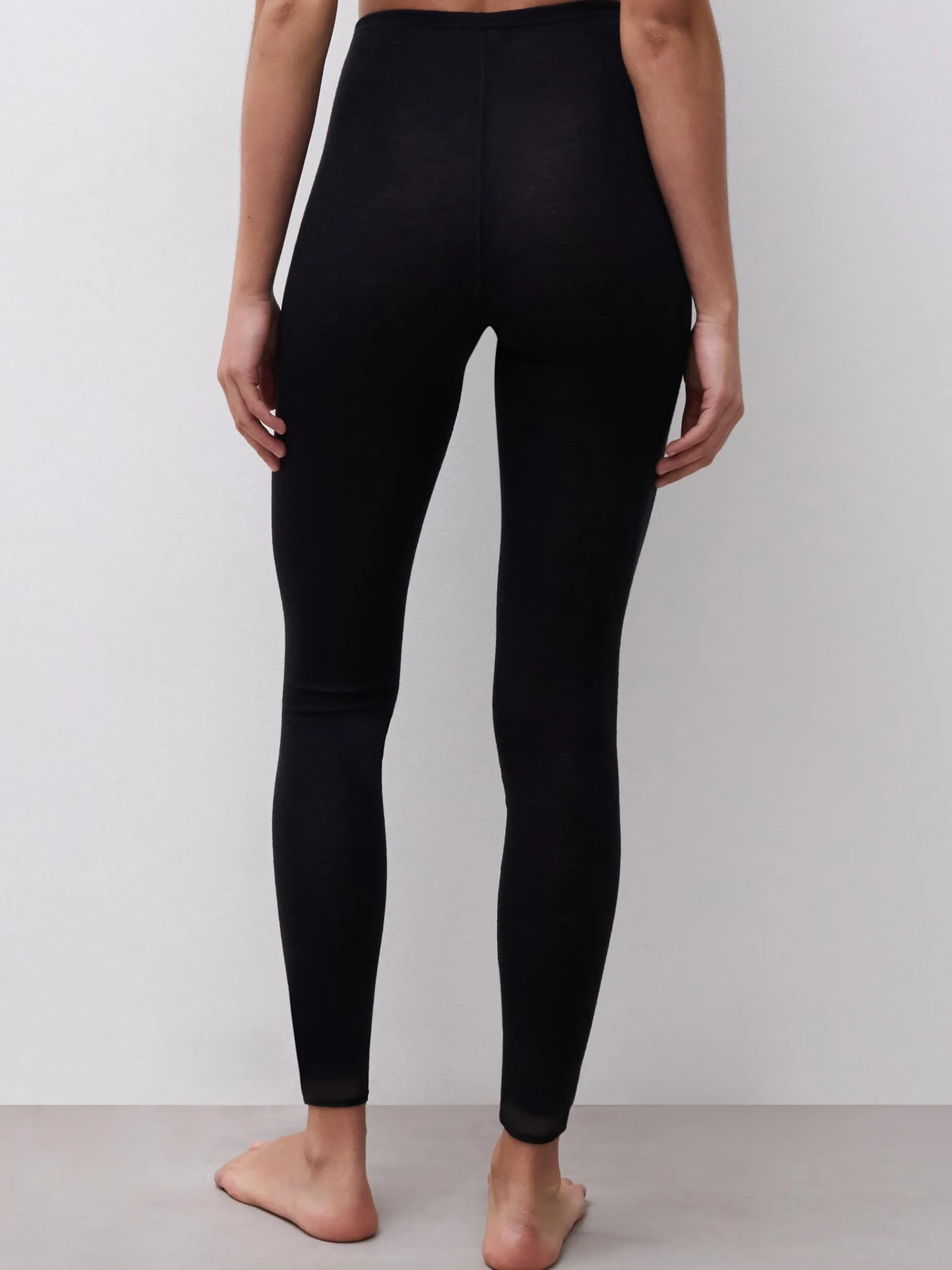 Femilet Juliana Legging - 100% Merino wol - Zwart