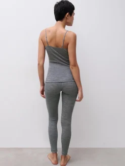 Femilet Juliana Singlet - 100% Merino wol - Heather grey