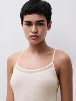 Femilet Juliana Singlet - 100% Merino wol - Ivoor