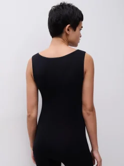 Femilet Juliana Singlet - 100% Merino wol - Zwart