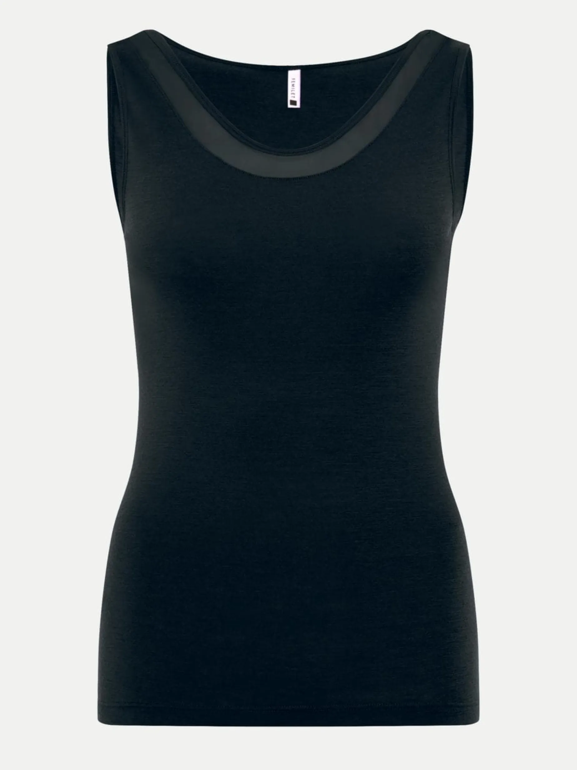 Femilet Juliana Singlet - 100% Merino wol - Zwart