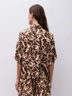Femilet LAYLA Top korte mouw - Acorn Leo