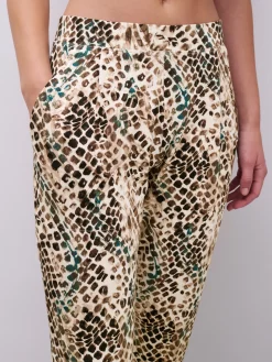 Femilet LORAINE Lange broek - Reptile Print