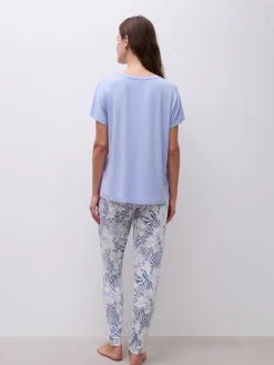 Femilet LORAINE Top korte mouw - Lilac Blue