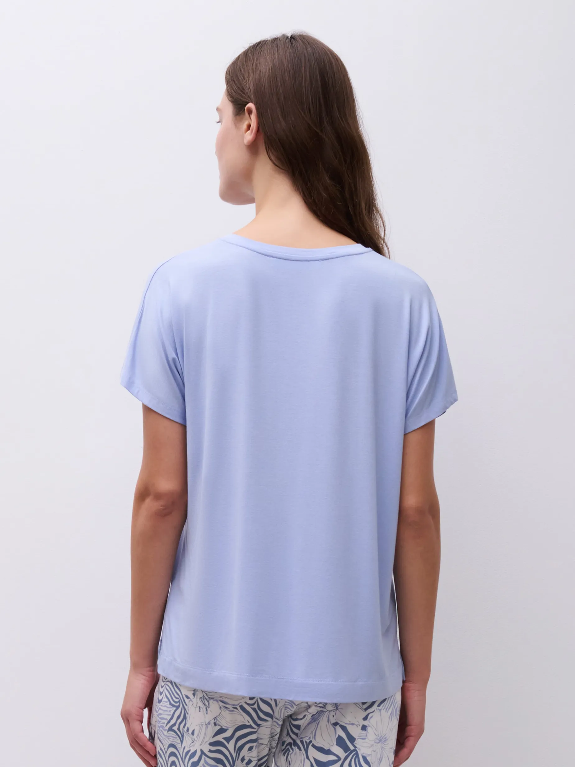 Femilet LORAINE Top korte mouw - Lilac Blue